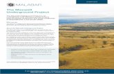 The Maxwell Underground Project - Malabar Resources