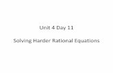 Solving Harder Rational Equations - Weebly