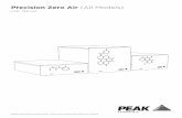 Precision Zero Air (All Models) - Peak Scientific