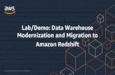 Lab/Demo: Data Warehouse Modernization and Migration to ...