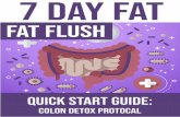 7 Day Fat Flush Plan - Complete Process to Colon Detos