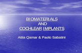 BIOMATERIALS AND COCHLEAR IMPLANTS