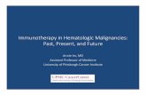 Immunotherapy in Hematologic Malignancies: Past, Present ...