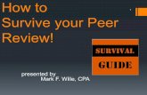 1 Survive your Peer Review!