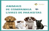 ANIMAIS DE COMPANHIA LIVRES DE PARASITAS