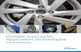 Powder and Liquid Application Technologies