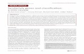 REVIEW ARTICLE Syndactyly genes and classification: a mini ...