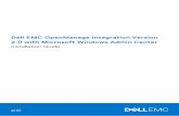 Dell EMC OpenManage Integration Version 2.0 with Microsoft ...