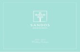2022 - 2023 Wedding Packages - Sandos