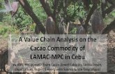 A Value Chain Analysis on the Cacao Commodity of LAMAC-MPC ...