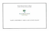 Safe Assembly Area Maps - Palm Beach State College | Palm ...