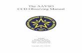 The AAVSO CCD Observing Manual - Virginia Tech