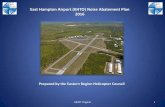 East Hampton Airport (KHTO) Noise Abatement Plan 2016