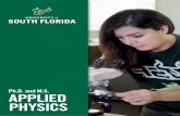 Ph.D. and M.S. APPLIED PHYSICS