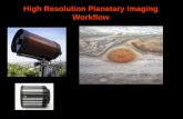 High Resolution Planetary Imaging Workflow