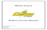 New Service Manual 2009 - Crown Battery