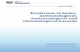Prediction of hydro-meteorological, meteorological and ...