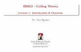 EE653 - Coding Theory