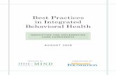 Best Practices in Integrated Behavioral Health