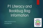 P1 Literacy and Bookbug Bag Information