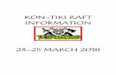 KON-TIKI RAFT INFORMATION - Western Cape Scouts