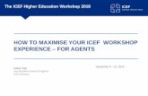 The ICEF Higher Education Workshop 2018