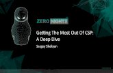 Geng The Most Out Of CSP: A Deep Dive - Zenk