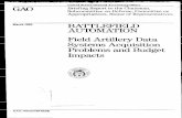 BATTLEFIELD AUTOMATION Field Artillery Data Systems ...