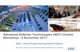 Advanced Defense Technologies (ADT) Cluster Workshop - 9 ...