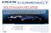 ISO/TS becomes IATF 16949 - DQS