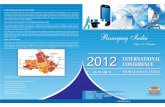 2012 CONFERENCE INTERNATIONAL
