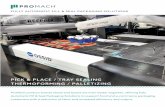 PICK & PLACE / TRAY SEALING THERMOFORMING / PALLETIZING