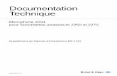 [French] Documentation Technique : Microphone 4191 pour ...
