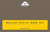 Banjo Forte 400 SC - ADAMA