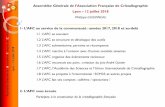 Association Française de Cristallographie Lyon 12 juillet 2018