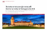 Internasjonal investeringsrett - Forsiden