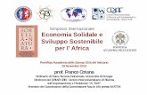Simposio Internazionale Economia Solidale e Sviluppo ...