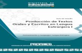 Guía de estudio Producción de Textos Orales y Escritos en ...