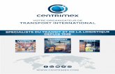 VOTRE ORGANISATEUR DE TRANSPORT INTERNATIONAL