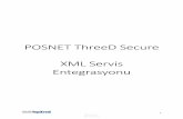 POSNET ThreeD Secure XML Servis Entegrasyonu