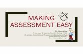 MAKING ASSESSMENT EASY - HKEAA