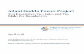 Adani Godda Power Project - IEEFA