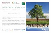 METROPOLI AGRICOLE - Fondazione Cariplo