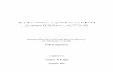 Synchronization Algorithms for OFDM Systems (IEEE802.11a ...