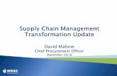 Supply Chain Transformation Strategy Technology Update ...