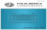 Folia Medica CASSOVIENSIA - upjs.sk