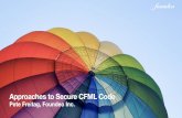 Approaches to Secure CFML Code - Pete Freitag