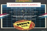 Leisure Suit Larry in the Land of the Lounge Lizards Hintbook