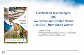 Gasification Technologies and Low Carbon Renewable Natural ...