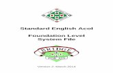 Full Standard English - English Bridge Union